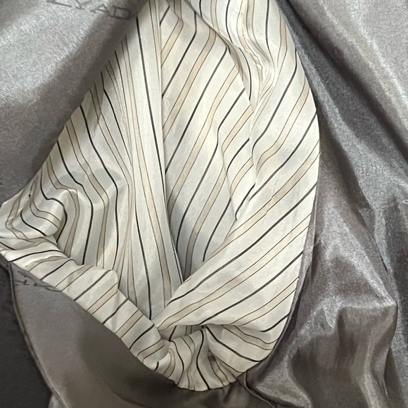 Stacy Adams Gold Mens Gray 44L Suit Sport Coat Formal Career Old Money Business - Picture 15 of 17